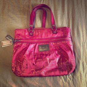 Pink Coach Bag | Poppy Edition - USED